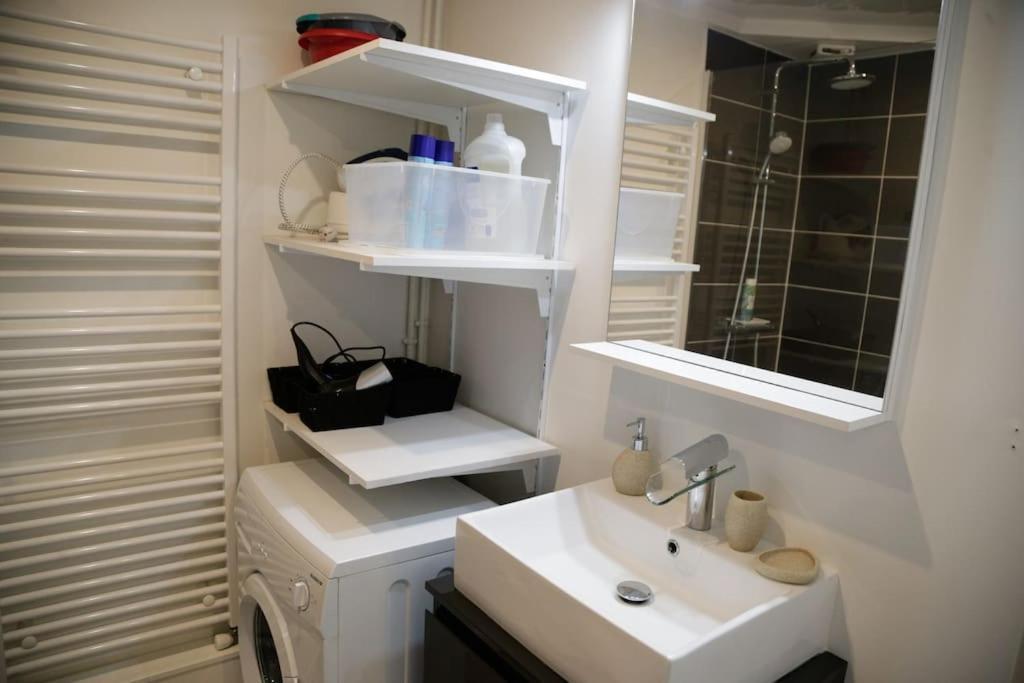 블루아 Le Refuge Blesois Avec Parking Prive - Blesois Refuge With Private Parking 아파트 외부 사진