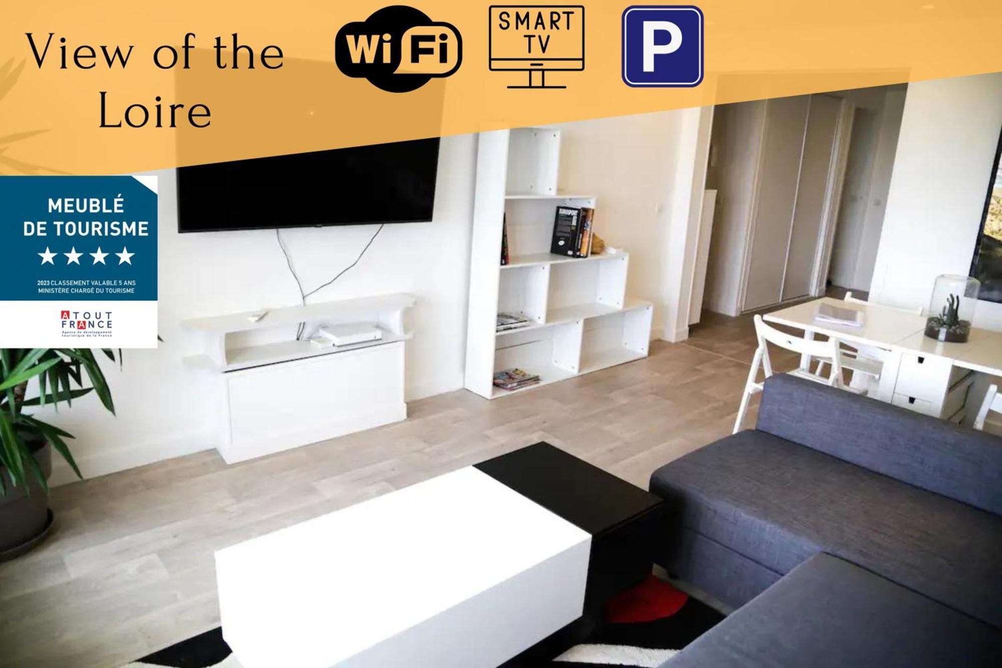 블루아 Le Refuge Blesois Avec Parking Prive - Blesois Refuge With Private Parking 아파트 외부 사진